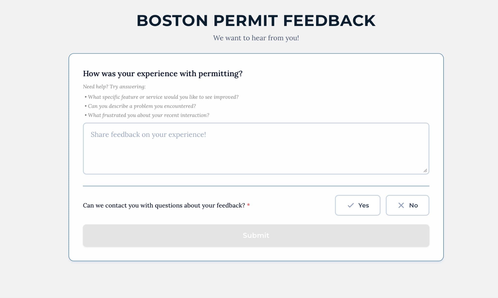OpenPermit (Green Tape Initiative)